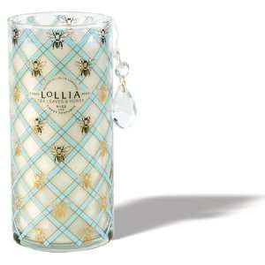   Lollia Tea Leaves & Honey Tall Luminary Candle