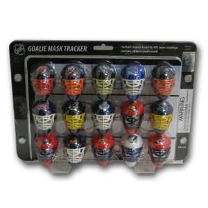  NHL Mini Goalie Mask Tracker/Standings Board: Sports 