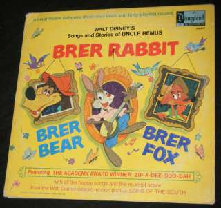  is a must have for any Brer Rabbit, Childrens Records, Walt Disney 