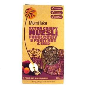 Mornflake Extra Crispy Museli 5 Fruit, Nut & Seeds 500g  