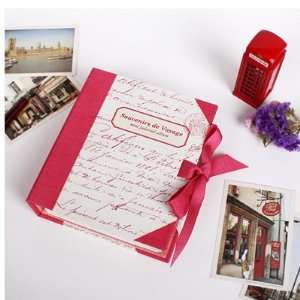   : Souvenirs de Voyage Mini Polaroid Album   Deep Pink: Camera & Photo