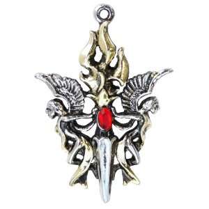 Keepers of the Sacred Flame   Minervas & Vestas Protection Pendant 