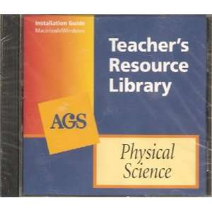  TEACHERS RESOURCE LIBRARY PHYSICAL SCIENCE Software