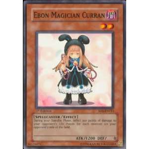   Yu Gi Oh Ebon Magician Curran   Spell Casters Judgment Toys & Games