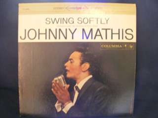 Johnny Mathis Swing Softly LP Columbia CS 8023 1958  