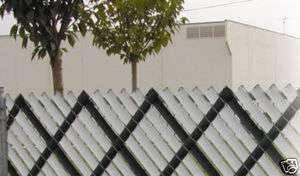 Height Chain Link Aluminum Fence Privacy Slats Green  