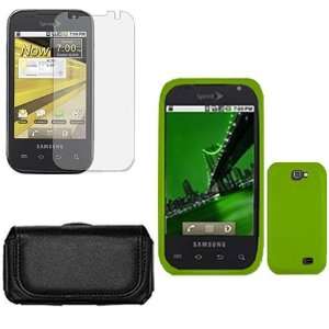  Samsung Transform M920 Combo Rubber Neon Green Protective 