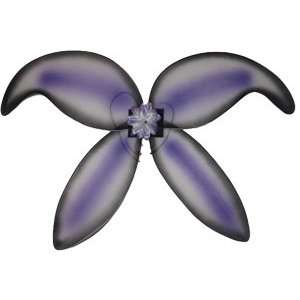  Black/Purple Flower Petal Wings Toys & Games