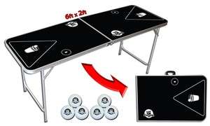 Go Pong 6ft Portable Beer Pong Table 850298002329  