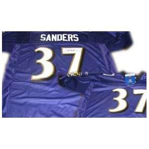 Deion Sanders Baltimore Ravens Autographed Reebok EQT Jersey  