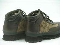 New COACH Hannah Brown Hiking Hightop Boots Shoes Womens 5 M  