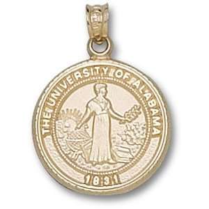  University of Alabama Seal Pendant (Gold Plated) Sports 