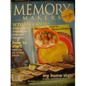  MEMORY MAKERS MAY/JUNE 2001 (MEMORY MAKERS) D. MOCK 