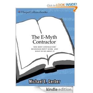 The E Myth Contractor Michael E. Gerber  Kindle Store