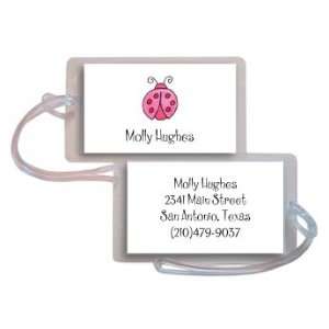   Hughes Designs   Luggage/ID Tags (Little Ladybug): Home & Kitchen
