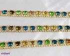   Yards Colorful Clear Rhinestone Crystal Chain For Costume Sewing Trim