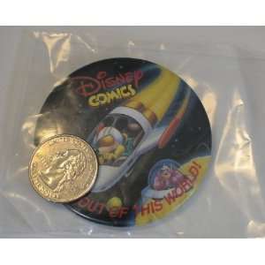  Disney Mickey Mouse Promotional Button: Everything Else