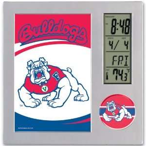    Fresno State Bulldogs Digital Desk Clock