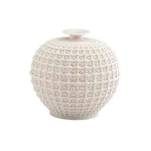    Cyan Design 04440 Decorative Matte White Vase