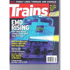 Trains Magazine (EMD Rising, January 2011) Various  Books