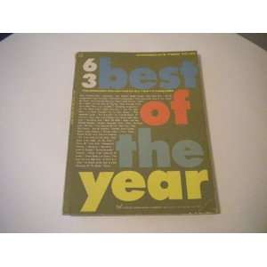  63 Best of the Year Intermedate Piano Solos D124 Various 