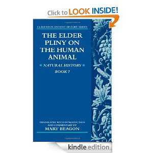 The Elder Pliny on the Human Animal: Natural History Book 7 (Clarendon 