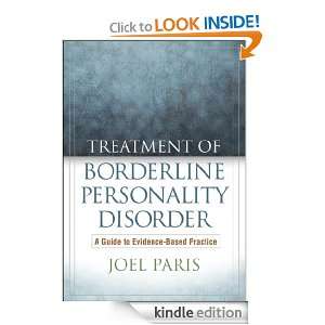 Treatment of Borderline Personality Disorder Joel Paris  