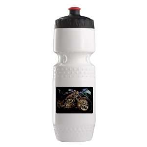  Trek Water Bottle Wht BlkRed Eagle Lightning and Cycle 