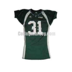   No. 31 Game Used Tulane Russell Football Jersey