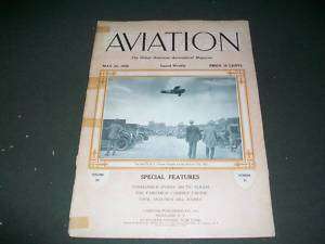 1926 MAY 24 AVIATION MAGAZINE NAT CARRIER PIGEON I 4584  