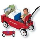 Radio Flyer Ultimate Comfort Wagon Red With Canopy,Padded Seats + Xtra 