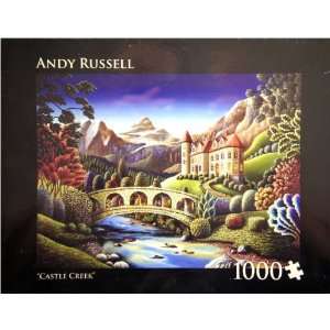  CASTLE CREEK Puzzle by Andy Russell 1000 Piece Puzzle 