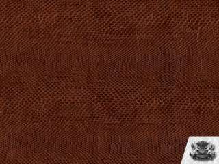 Vinyl fake leather Snake LIGHT BROWN Upholstery Fabric BTY  