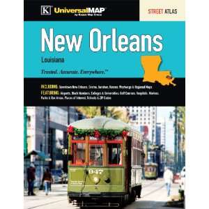    New Orleans Atlas (9780762576463): Universal Map Group: Books