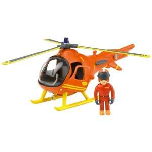    Fireman Sam   Mountain Rescue Helicopter with Tom Toys & Games