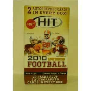  2010 Sage Hit Low Series Football Retail Box: Sports 