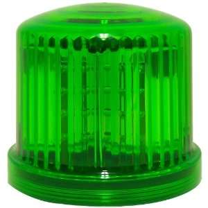   Police Beacon, Frequency 3, 6 Diameter x 5 Height, Green 