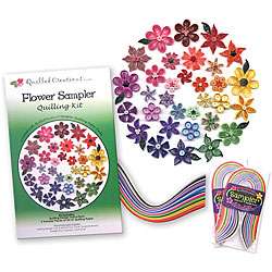 Flower Sampler Quilling Kit  Overstock