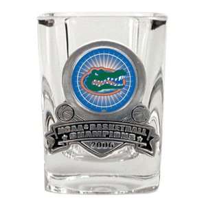  2006 National Champions 2 Ounce Square Shot Glass