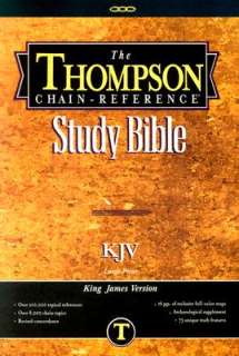 Thompson Chain Reference Study Bible KJV Large Print  Overstock