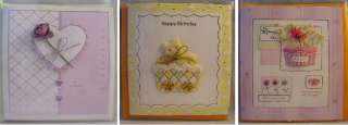   Beads Ribbon Friendship Birthday Greeting Card Cards lots Pack  