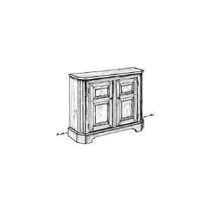  Hall Cabinet Plan (Woodworking Project Paper Plan)