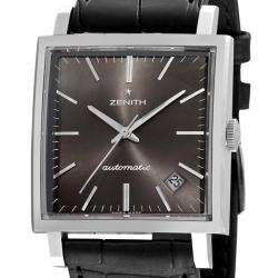 Zenith Mens New Vintage Grey Face Automatic Watch  Overstock