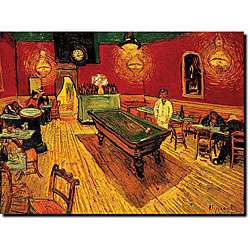 Vincent Van Gogh The Night Cafe Canvas Art  Overstock