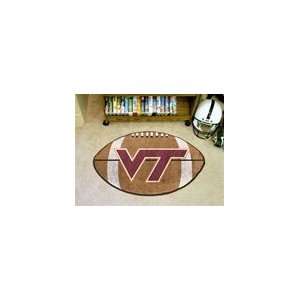  Virginia Tech Hokies Football Rug: Sports & Outdoors
