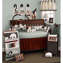 Cotton Tale Arctic Baby 4 piece Crib Bedding Set  Overstock