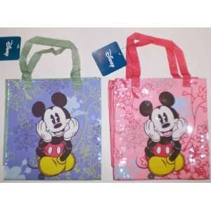  12 Pack Disney Mickey Mouse Party Tote Bags Toys & Games