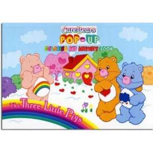  Care Bears   3 Little Pigs Pop   Up Coloring and Activity 