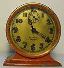 1925 Antique Westclox Nickle Ben Hur Alarm Clock with Free Shipping in 