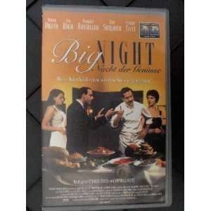  Big Night [VHS] Tony Shalhoub, Stanley Tucci, Marc 